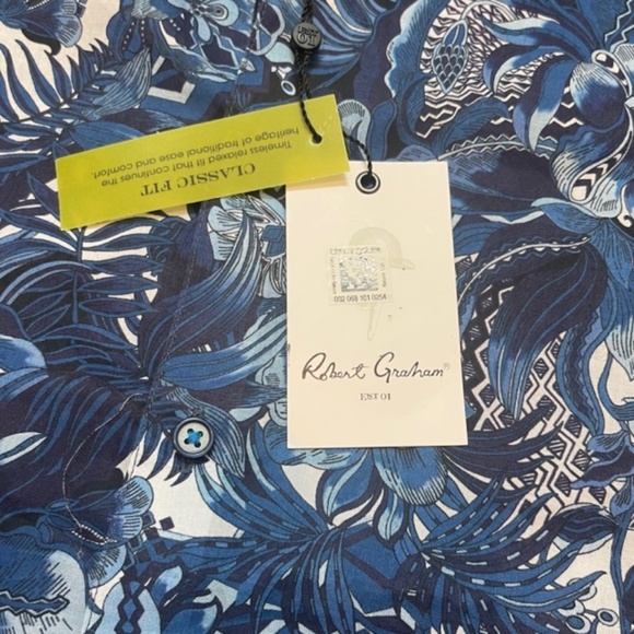 Robert Graham rambling shirt, NEW WITH TAGS - Picture 7 of 14